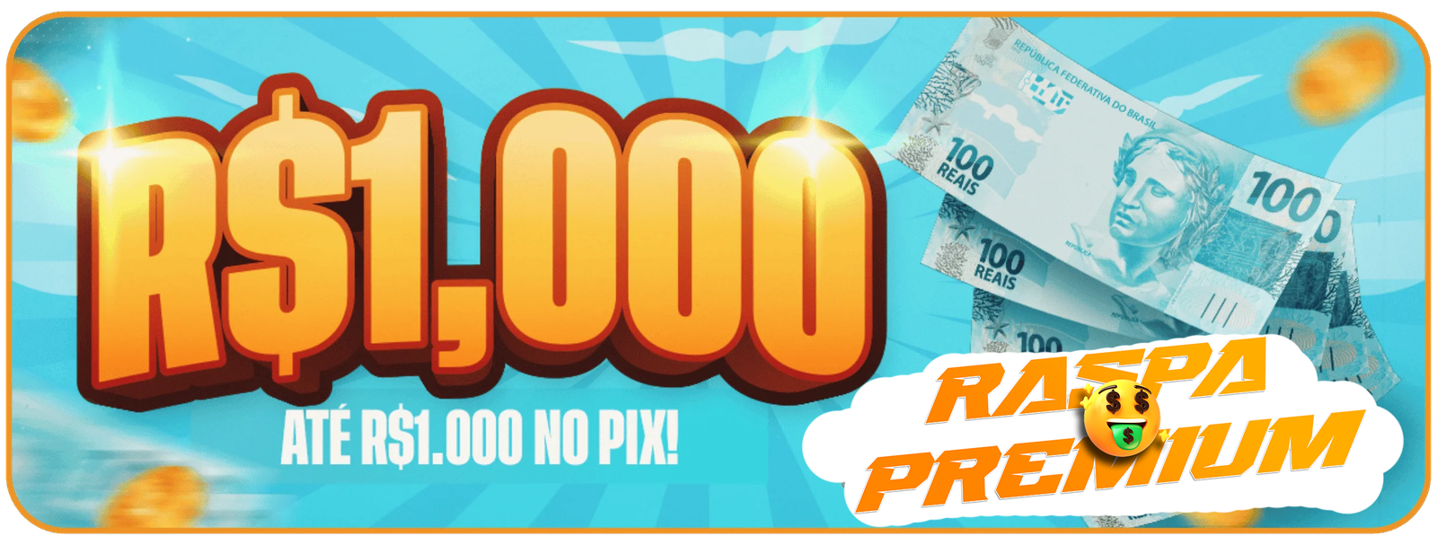 Banner PIX na conta!